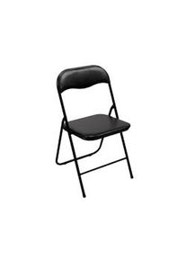 Perel Silla plegable - color negro