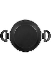 Ballarini Casseruola 2 Manici in Alluminio con Rivestimento 3 Strati Antiaderente, Induzione, Antracite, cm 24