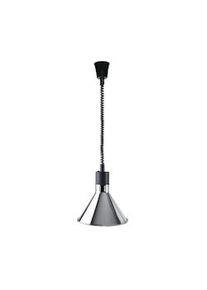 Lacor lámpara de calentamiento para buffet extensible aluminio cromado 275W