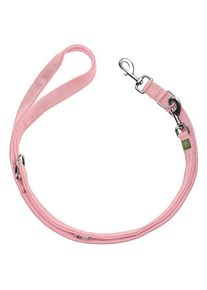 Hunter V-Leine Divo Up Dog leash (1,5 cm / 12 m, altrosa)