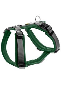 Hunter Maldon Up Dog harness (M, dunkelgr&uuml;n /grey)