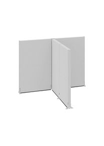 Akoestische scheidingswand, industrie, complete module, l x b x h = 2656 x 2131 x 2000 mm