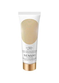 SENSAI Silky Bronze Protective Suncare Cream for Face Solcreme Female 50 ml