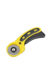 1 Rotary cutter for fabric and paper, plastic, yellow