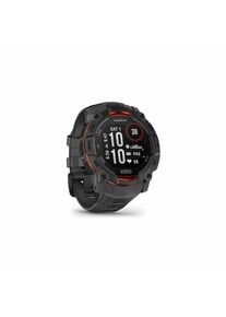 Garmin Instinct 3 Solar charcoal/black with silicone - 50 mm
