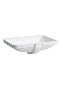 Laufen Pro S Einbau Waschtisch 8119680001091 59,5x43cm, weiß, ohne Hahnloch, mit Überlauf