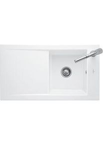 Villeroy & Boch Villeroy und Boch Timeline 50 Flat Flächenbündige Spüle 33070FFU Spülbecken, ivory