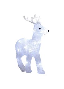 Deuba Świąteczna Figurka akrylowa LED Renifer