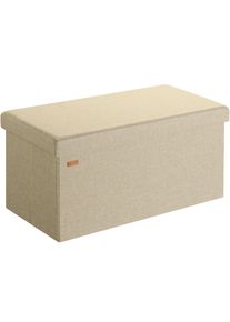 Casaria Ława beżowa 76x38x38cm MDF rozkładana
