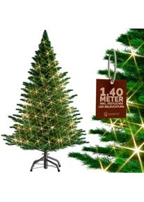 Casaria Árbol 140 cm con luces LED
