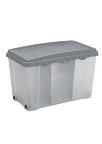Casaria Rollendoos Familie Grijs 80x47x51cm