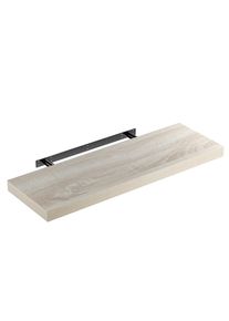Casaria Półka ścienna Wisząca 70cm Dąb + Wspornik