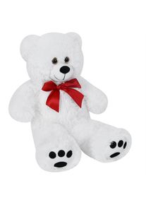 Monzana Zabawka pluszowa Miś L Biały 50cm