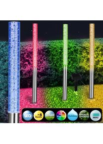 Monzana LED Tuinfakkel 4 Stuks 48cm met Kleurveranderaar