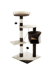 Cadoca Árbol para gatos Beige/Marrón 112cm