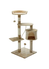 Cadoca Árbol para gatos Beige 112cm