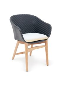 Garland Cojín de asiento Milano Torino Blanco 60x60x7cm