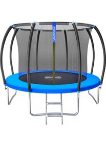 Monzana Cama elástica azul 305cm diámetro red seguridad TÜV GS A+