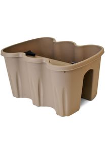 Casaria leuning doos Karamel 38x29x20cm incl klemmen