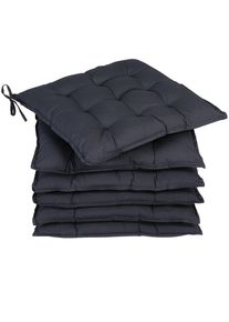 Detex Zitkussens Cozy 6 stuks Antraciet