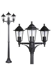 Monzana Buitenlamp Wilg Antraciet Aluminium