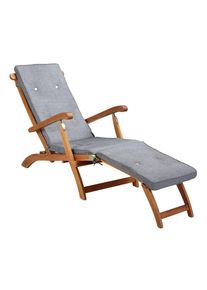Detex Ligbedkussen Grijs Gemeleerd 186x42x5cm