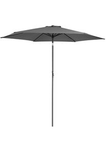 Kingsleeve Parasol Antraciet Aluminium Ø300cm UV-bescherming 80+