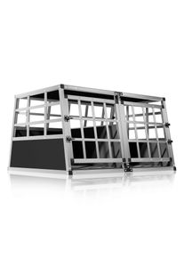 Cadoca Transporter dla psa XL Aluminium 89x70x51cm