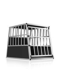 Cadoca Transporter dla psa L Aluminium 90x66x72cm