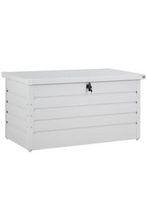 Gardebruk Kussenbox Lichtgrijs 385L metaal afsluitbaar