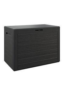 Casaria Kussenbox Lille Antraciet 190L houtlook
