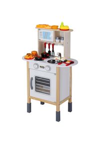 Spielwerk Speelgoedkeuken Hout 57x29,5x77cm incl Toebehoren