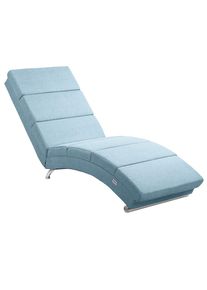 Casaria Relaxliege London Petrol Webstoff