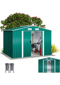 Gardebruk Tuinhuis Groen Metaal 260x205x180cm