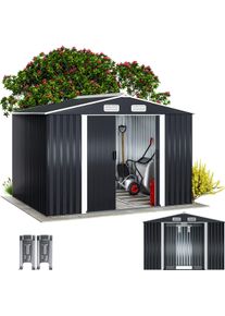 Gardebruk Tuinhuis Antraciet Metaal 260x205x180cm