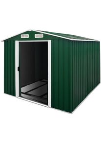 Gardebruk Tuinhuis Groen Metaal 260x315x180cm