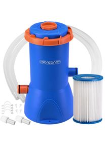 Monzana Basenowa pompa filtrująca MZP90 niebieska/pomarańczowa 3800 l/h