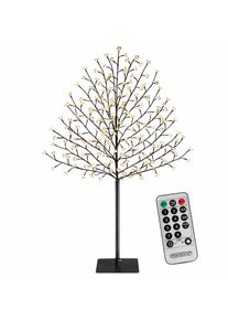 Monzana Drzewko ozdobne 220 cm 200 LED Kwitnąca wiśnia Dom/Ogród