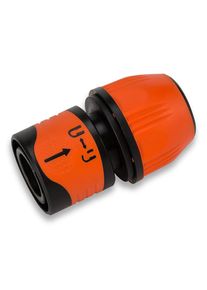 Gardebruk Slangkoppeling 1/2" met stopfunctie