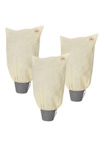 Gardebruk Plantenhoes 3 stuks Beige 100x80cm