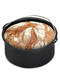 Monzana Recipiente para hornear pan, Ø17cm 1,2L