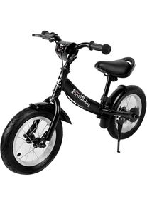Spielwerk Bicicleta de equilibrio para niños Street Pirate Negro