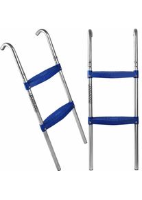 Deuba Escalera de trampolín 90cm / 2 peldaños