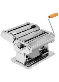 Monzana Pastamachine Zilver Roestvrij Staal 20x20x14,5cm