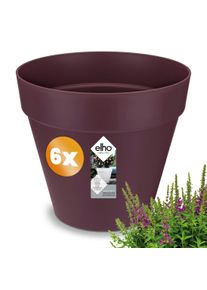 Gardebruk Juego de 6 macetas morera mate 19x18cm 3L