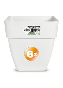 Gardebruk Bloempot set van 6 wit 30x29x29cm 151L
