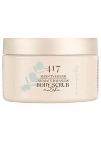 -417 Serenity Legend Aromatic Balancing Body Scrub Matcha Esfoliação corporal Unisex 400 ml
