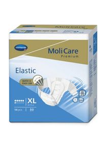 Molicare Premium elastic 6 kvapiek xl plienkové nohavičky zalepovacie 14 ks