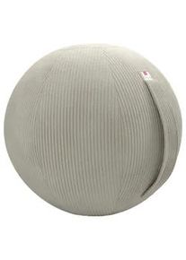 Stylife Sitzball , Beige , Textil , Füllung: Luftkern , Oeko-Tex® Standard 100 , Kleinmöbel