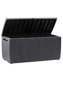 Keter Kussenbox Capri Antraciet 305L met wielen